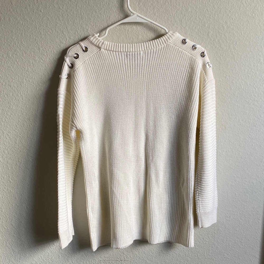 Women’s Calvin Klein Cream Sweater - Picture 10 of 14